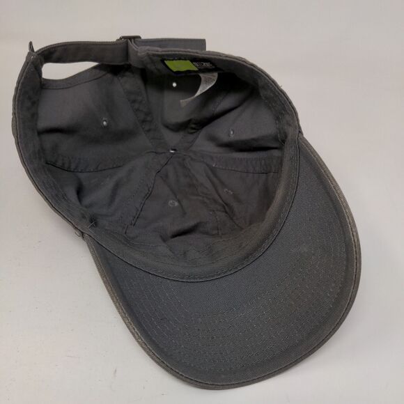 Nike Swoosh Slideback Hat Gray OSFM Embroidered S1ZE Heritage 86 - Picture 6 of 9